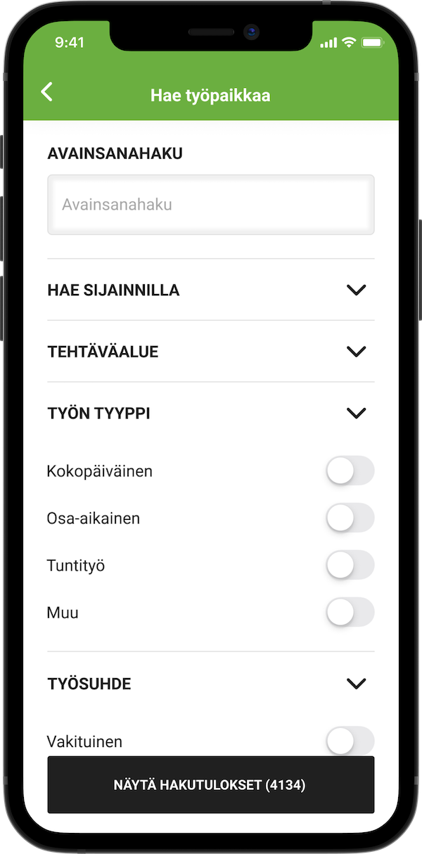 Etsi työpaikkoja